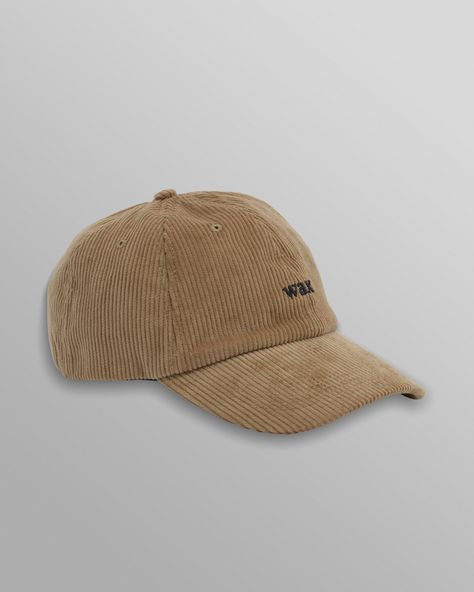 Kai Corduroy Cap- Offwhite & Light Brown