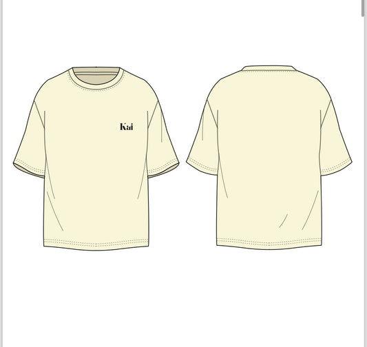 Kai Oversized Tee's- Beige