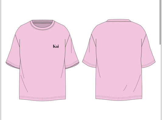 Kai Oversized Tee's- Pink