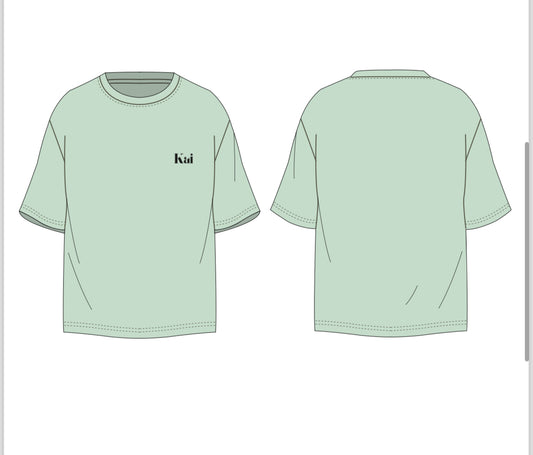 Kai Oversized Tees- Mint